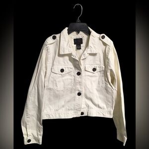 White Jean Jacket